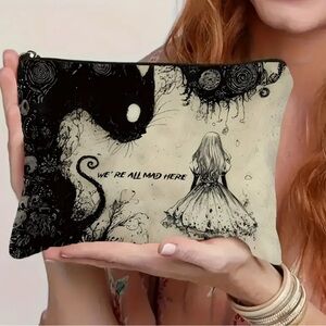 Gothic Alice in Wonderland Zipper Bag #212